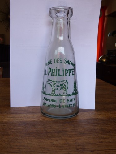 Ancienne bouteille lait - de,