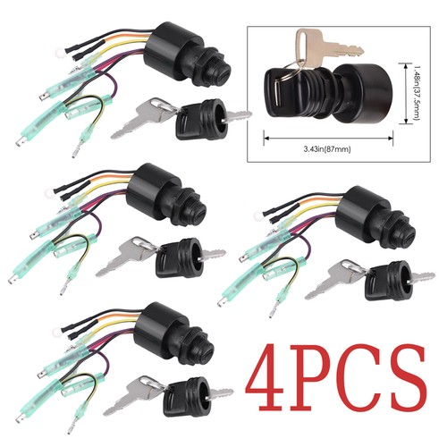 Boat ignition 4xkey switch - boat,