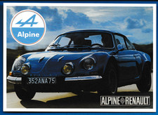 CARTE POSTALE AUTOMOBILE RENAULT  ALPINE BERLINETTE    TBE