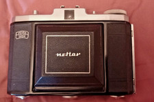 Vintage Kamera Zeiss Ikon Nettar 518/16 - VELIO Novar-Anastigmat 1:4,5 f = 75mm