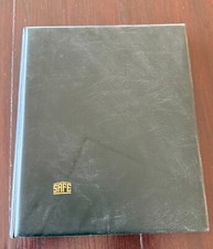 SAFE Album Compact pour cartes postales et enveloppes, FDC + 11 feuilles fd noir