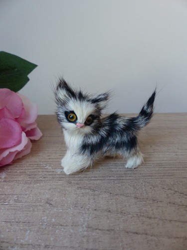 Figurine miniature chat - miniature,