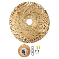 Bambou Osier Luminaire en