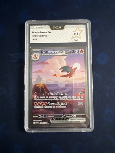 Carte pokemon dracaufeu fa - ex,