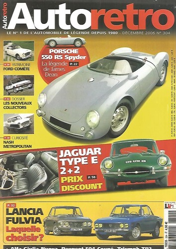 Auto retro 304 porsche 550 - retro,