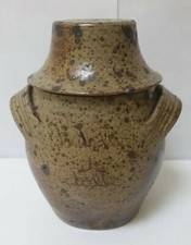 pot couvert grès pyrité charles gaudry era deblander joulia La borne puisaye