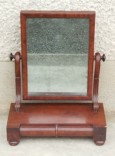 Ancien miroir psyché 19 ème siècle bidermeyer?