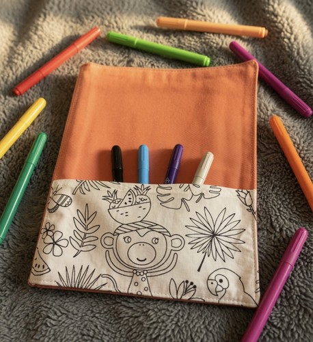 Neuf livre colorier - neuf, lavable