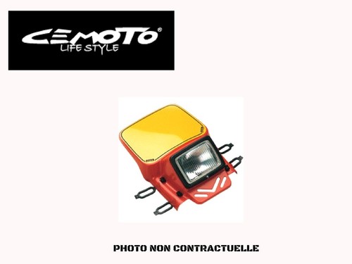 Plaque phare moto - moto, enduro