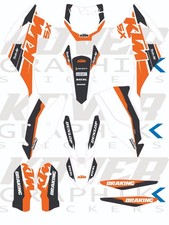 stickers Kit deco  Ktm SX 250/450 2016/2018 autocollant moto kit deco stickers