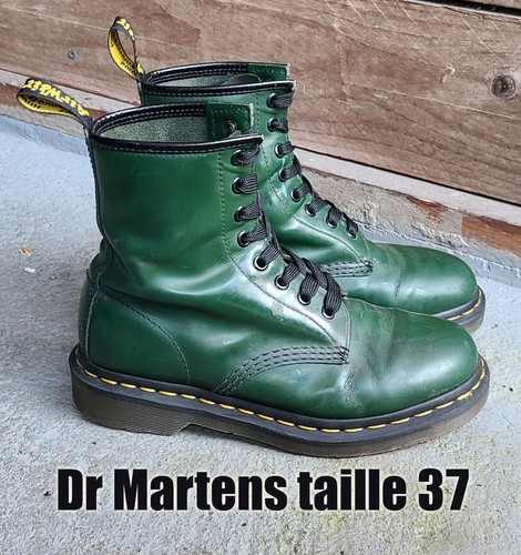 Martens taille uk4 cuir - dr,