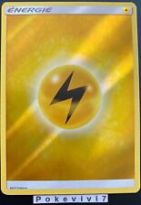 Carte Pokemon ENERGIE ELECTRIQUE Soleil et Lune Commune Reverse FOIL FR NEUF