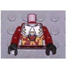 LEGO® Part 973pb0461c01 - Torso Exo-Force Silver Body Armor Camouflage Pattern