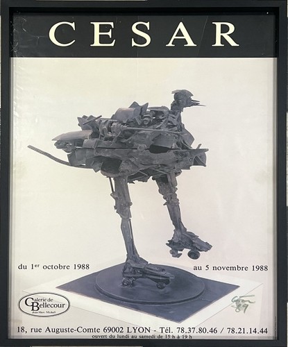 César baldaccini affiche - cÉsar,