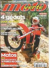 MOTO VERTE N°553 KTM 390 ADVENTURE / KTM 450 "FLAT TRACK" /GUIDON RENTHAL FATBAR