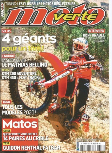 Moto verte 553 - n°553, ktm