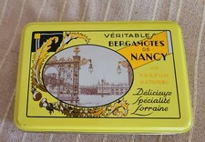 ANCIENNE BOITE DE BERGAMOTES DE NANCY 