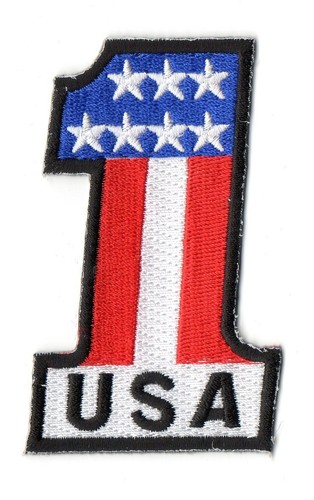 Patch usa numero un - usa,