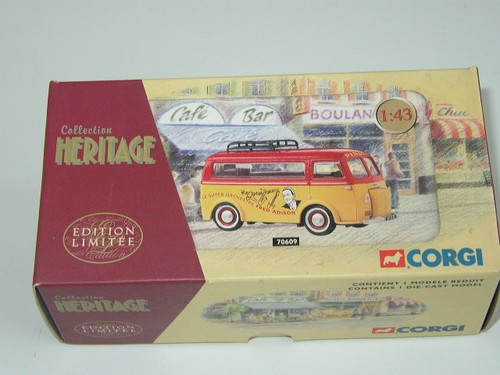 Corgi heritage peugeot - heritage, d3a