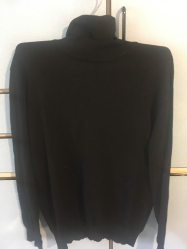 Pull noir unisexe col - noir,