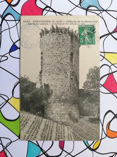 Cpa chevreuse château - cpa,