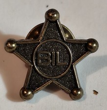 A14 Pin's Pins Pin épinglette RARE étoile de sheriff BIL James Butler Hickok LOI