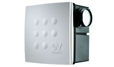 Ventilateur mural Encastré Aspirant Extracteur centrifuge Hygrostat IPX4 Quadro