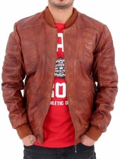 Aviatrix Veste Bomber Cuir