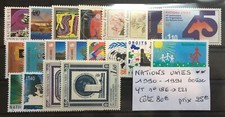 Timbres NATIONS UNIES GENEVE