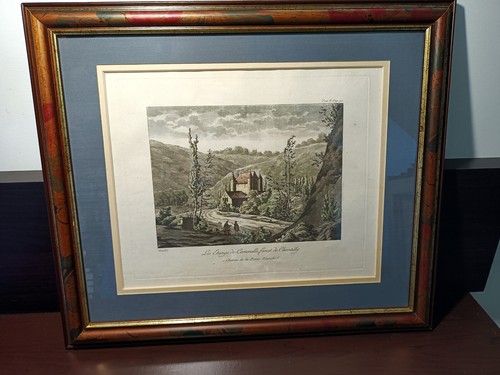 Gravure aquatinte début - à,