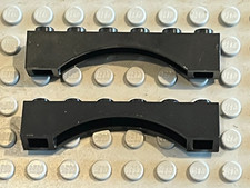 2 x Arche LEGO Black arch ref