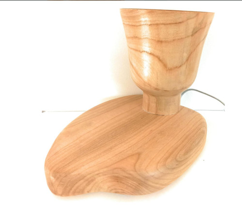 Lampe bois massif - en,
