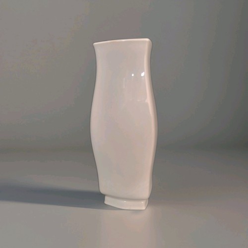 Grand vase blanc porcelaine - blanc, de