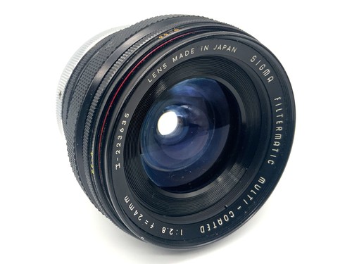 Sigma 24mm 8 - sigma, f/2.8