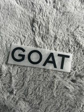 Patch GOAT Noir Manches