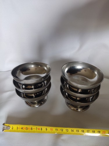 Coupelles glace inox - à,