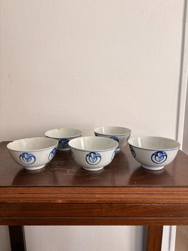 Lot bol riz thé bleu - bol,
