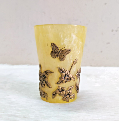 Vintage plastique fleur - plastique,