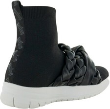 Baskets tricotées noires