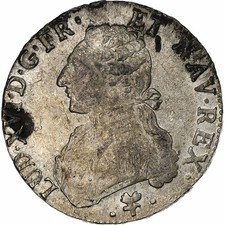 France, Louis XVI, Ecu aux
