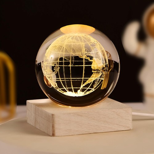 Veilleuse boule cristal - boule,