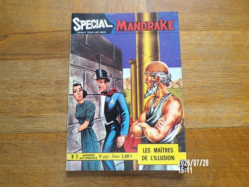 Special mandrake magicien - mandrake, le