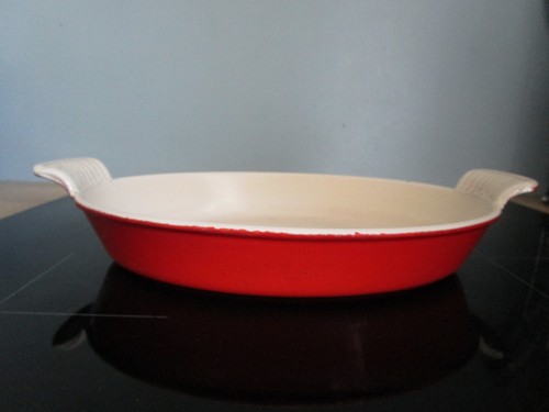 Plat gratin ovale 28 - a,