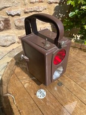 Lanterne lampe SNCF vintage LOFT INDUSTRIEL vintage train Chemin de fer cheminot