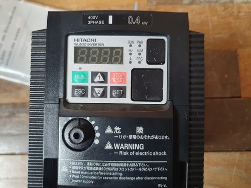 Hitachi inverter wl200 004hfe - inverter, wl200-004hfe