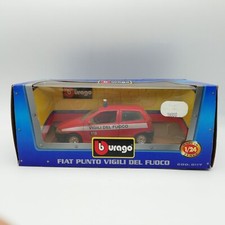 Burago pompiers 1/24 Fiat Punto