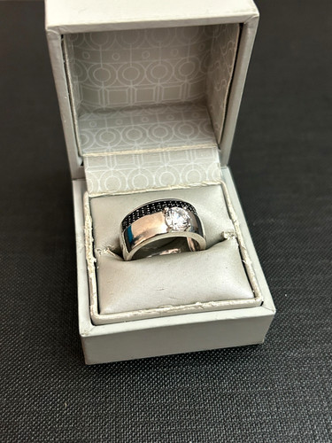 Bague argent massif - bague, avec