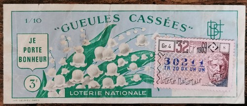 Billet loterie nationale - de,