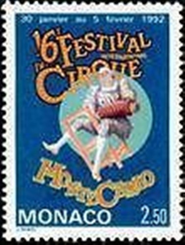 Monaco stamp timbre - stamp, "