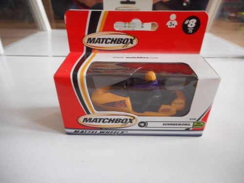 Matchbox motoneige jaune - matchbox, en